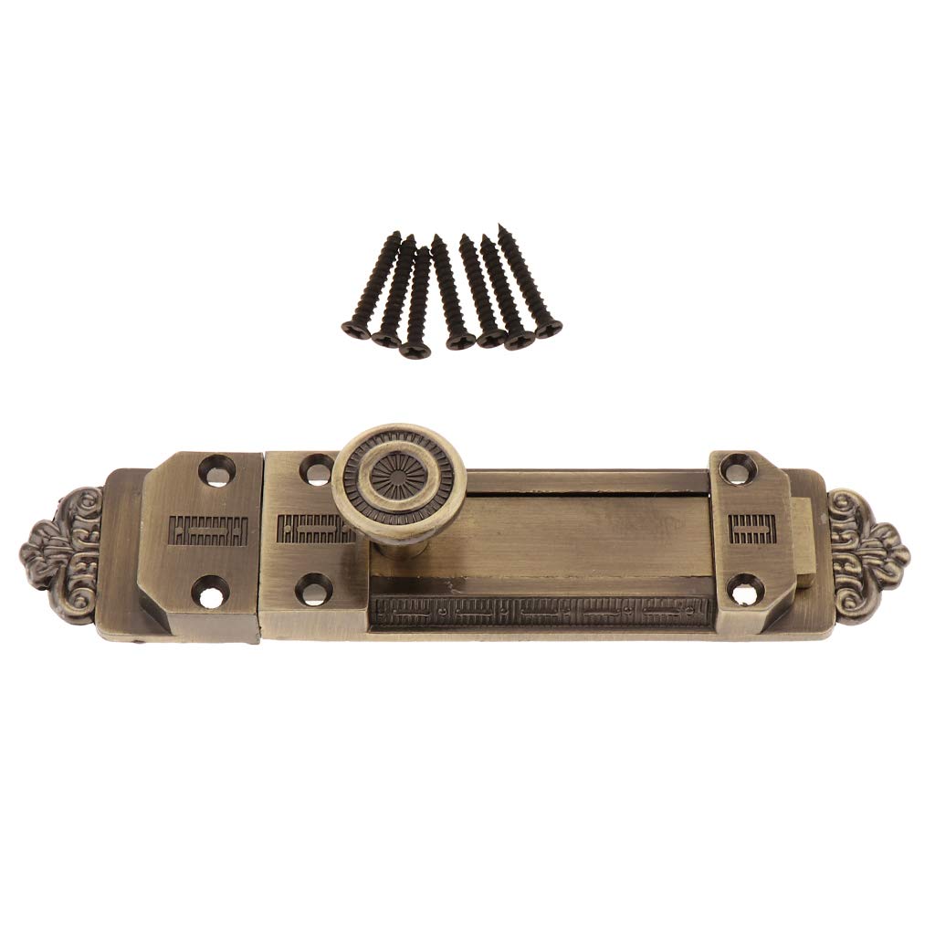 Chiusura Per Porta In Ottone Vintage Bulloni Per Porte E Finestre Antiche Fibbia Ferramenta Per Serrature Scorrevoli Per Cancelli, Porte In Legno