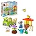 Produktbild LEGO DUPLO Town Imkerei und Bienenstöcke - Lernspielzeug ab 2 Jahren mit 2 Figuren, Bienen und LKW - Geschenk zum Geburtstag für Kleinkinder, Mädchen und Jungen - 10419