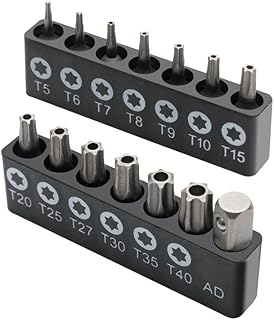 14-Piece Security Torx Bit Set TR T5-T40