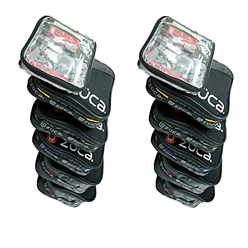 ZUCA Two Pro Packing Pouch Sets - 10 Large Utility Pouches and 2 Small Pouches