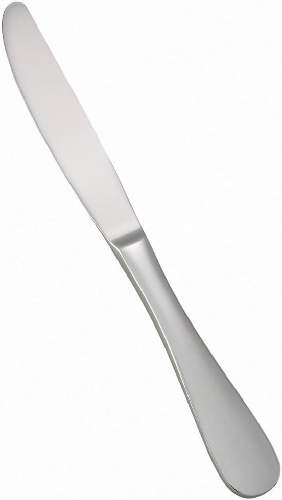 Winco Venice S/S Dinner Knife - Dozen : Home & Kitchen