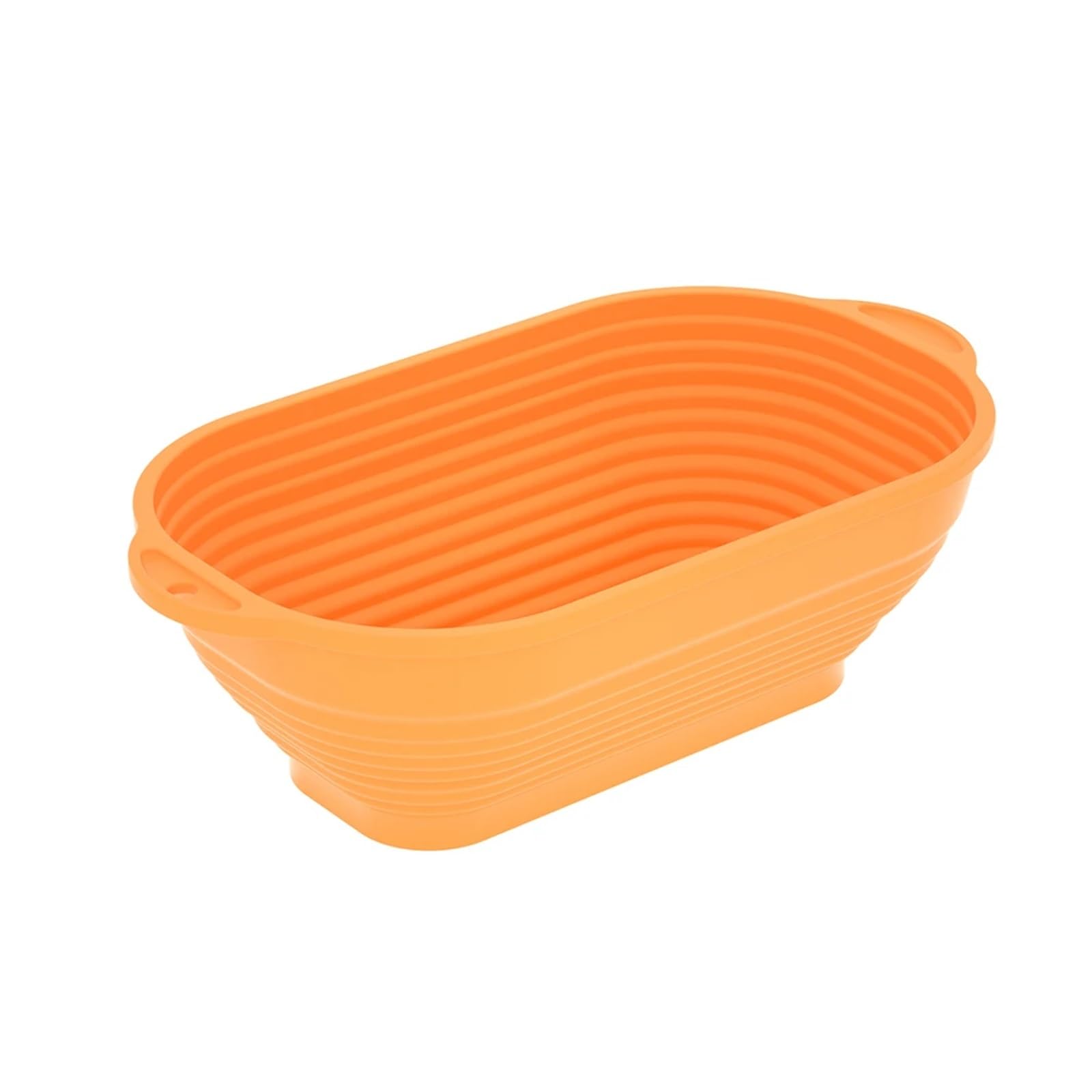 bread proofing basket, Baking Dessert Dough Collapsible Storage Fermentation For Bread(Orange,Square)
