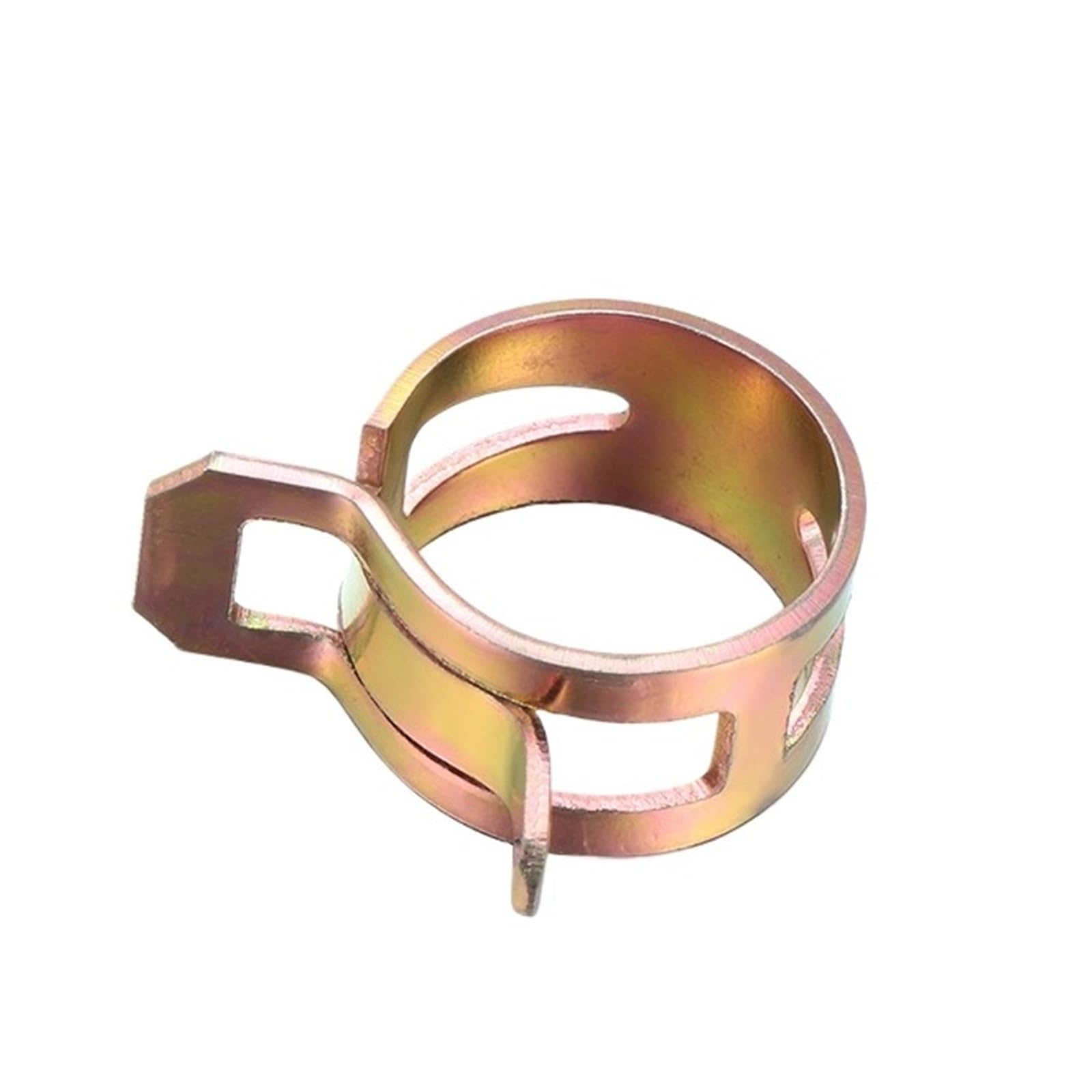 Hqycl 11Mm 10Pcs/Set 5-16Mm Spring Clips Fastener Stainless Steel Galvanized Tube Clamps Fuel Oil Line Water Hose Pipe Auto Accessories(11Mm)