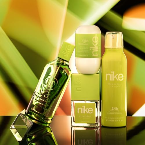 Image of NIKE - Yummy Musk 100 ml, Women's Perfume, Nike Cologne, Scented and in Spray Format, Feminine Eau de Toilette, Fresh, Floral and Fruit Fragrance, Long Lasting