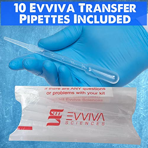 Petri Dish 500 Pack – 500 Kord Vallmark Petri Dishes – 100 X 15mm – Premium Performance – 3 Vents to Reduce Condensation – for Lab Research, Education, & More - W/10 Evviva Transfer Pipettes