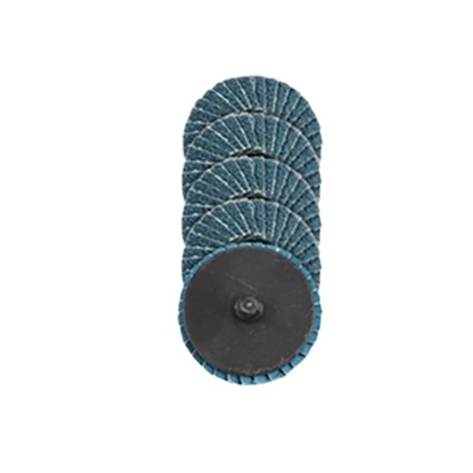 50mm 2 Inch R-type Sanding Discs Roll Lock Surface Sanding Discs Pad Polishing Sandpaper Change Disc For Rotary Tool(21pcs 6.3mm Round)