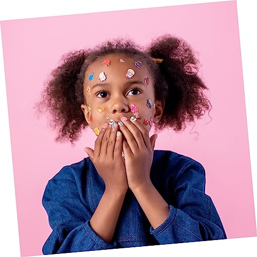 FOMIYES 480 Peças 10 Caixas Unhas Postiças Infantis Unhas Postiças Para Crianças Unhas Postiças Esti