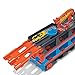 Hot Wheels Speedway Hauler Storage Carrier with 3 1:64 Scale Cars & Convertible 6-Foot Drag Race Track for Kids 4 to 8 Years Old, Stores 20+ Cars & Connects to Other Hot Wheels City Sets, GVG37