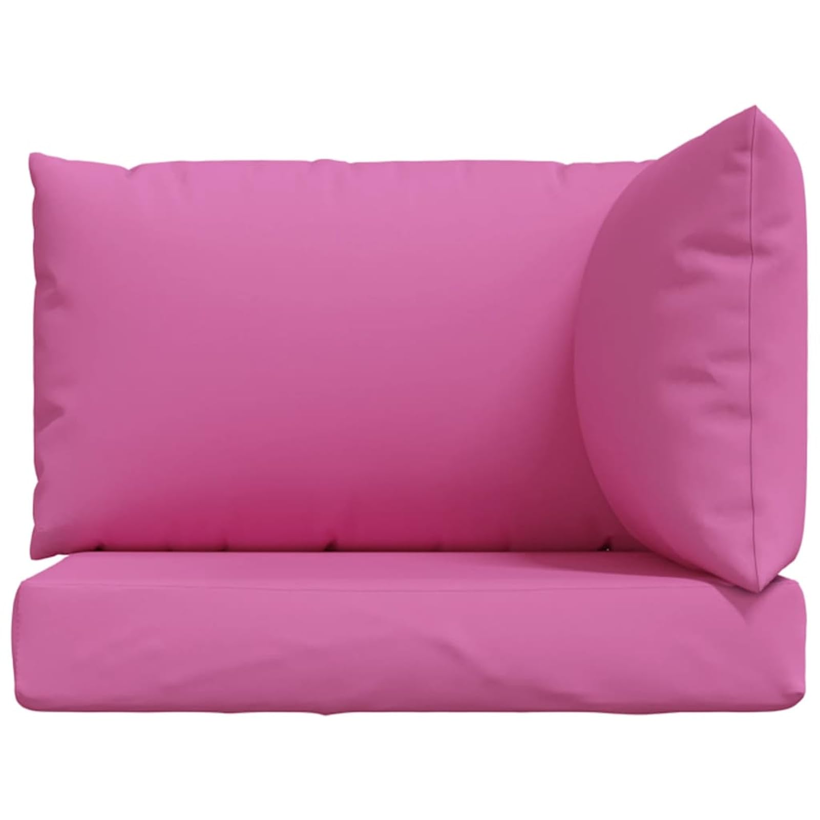 LAPOOH Palettenkissen 3 STK. Rosa Oxford-Stoff Sitzkissen Outdoor, Ersatzkissen Für Rattanmöbel, Sonnenliege Kissen, Paletten Polster, Schaukelstuhlkissen - 361790