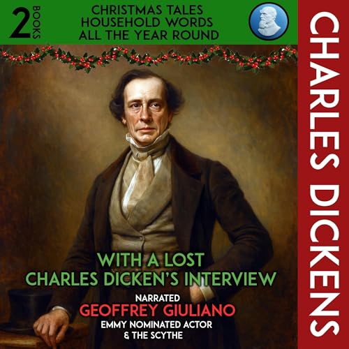 『Christmas Tale Household Words, All the Year Round』のカバーアート