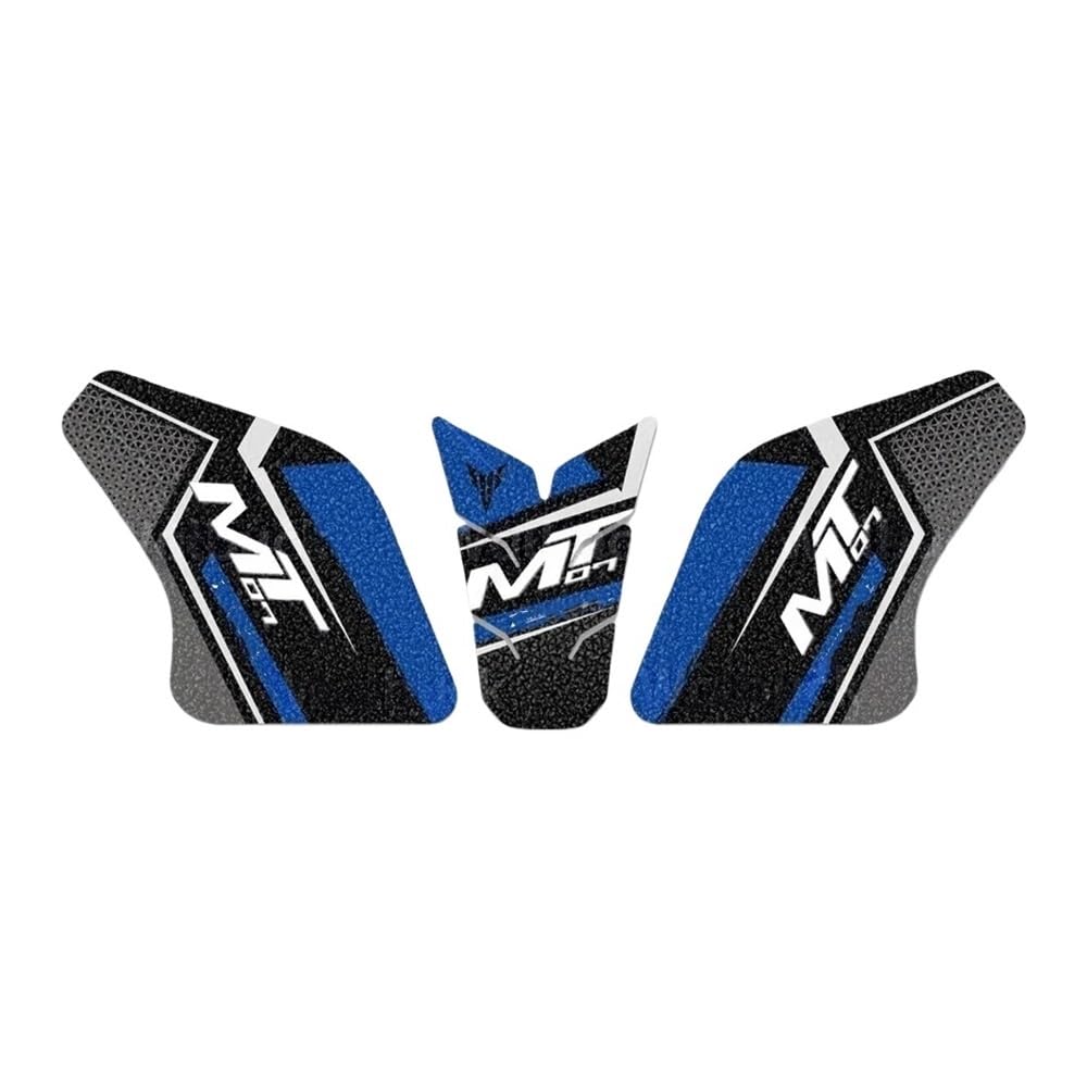 Autocollants de protection latéraux pour réservoir de carburant moto MT-07