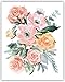 Floral Watercolor Flower Art Prints - Beautiful Vintage Rose Collection