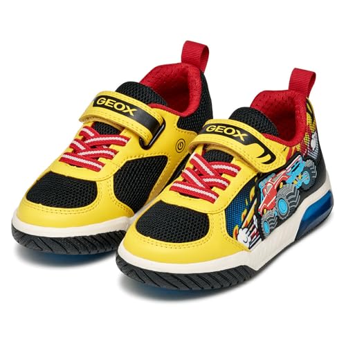 Geox J Inek Boy Amarillo: zapatillas infantiles ideales para el parque 6