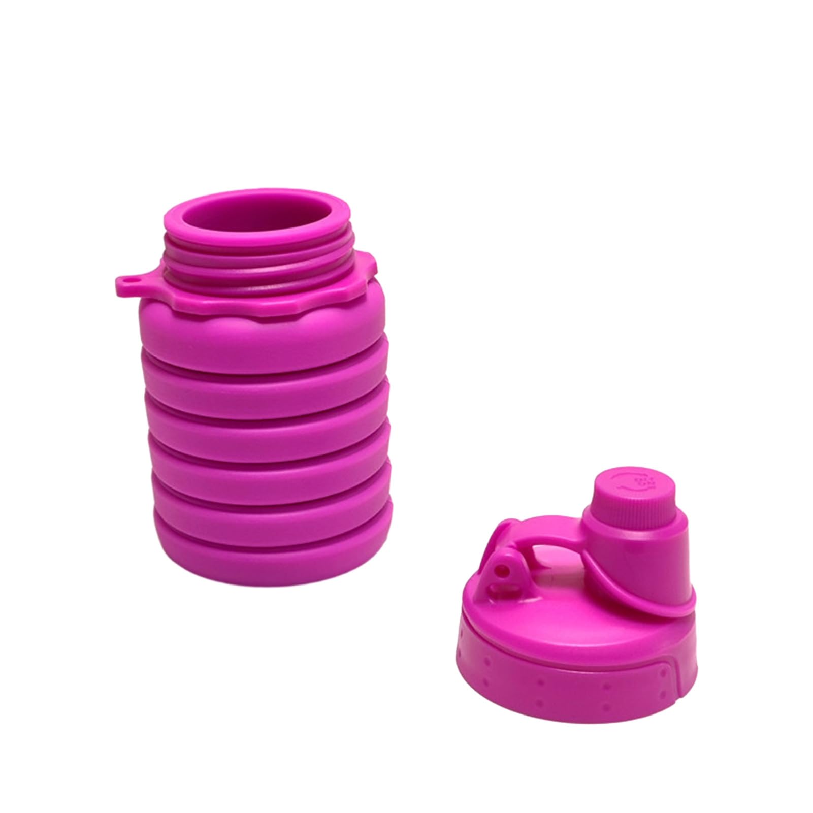 Travel Fitness Water Bottle Portable for Outdoor Sports Leakproof Lid Ideal Cycling 500ml Capacity Purple 500ML