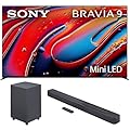 Sony K85XR90 85 Inch XR90 Series Bravia Mini LED HDR QLED 4K Google TV with a JBL BAR-500 5.1ch Soundbar and Subwoofer with MultiBeam and Dolby Atmos (2024)