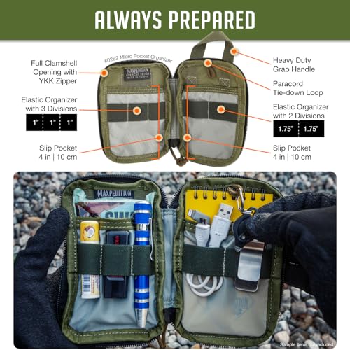 Image of Maxpedition Micro Pocket Organizer (OD Green)