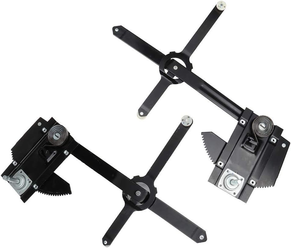 740-650 AMCCM Front Left+Front Right Power Window Regulator W/Motor Replacement for 1987-1991 for Chevrolet for Blazer 1977-1986 for Chevrolet for C10