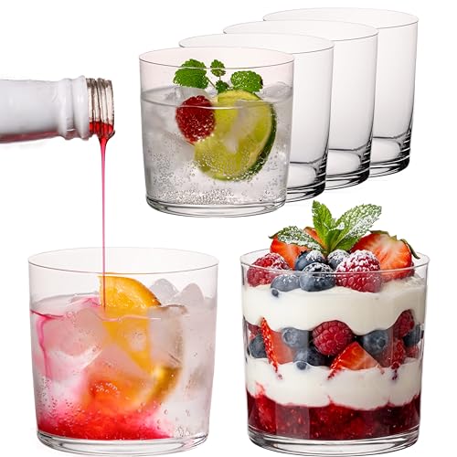 IMPERIAL glass Szklanki do picia, zestaw 6 sztuk, 400 ml, szklanki do wody i soku, ze szkła kryształowego, nadają się do mycia w zmywarce