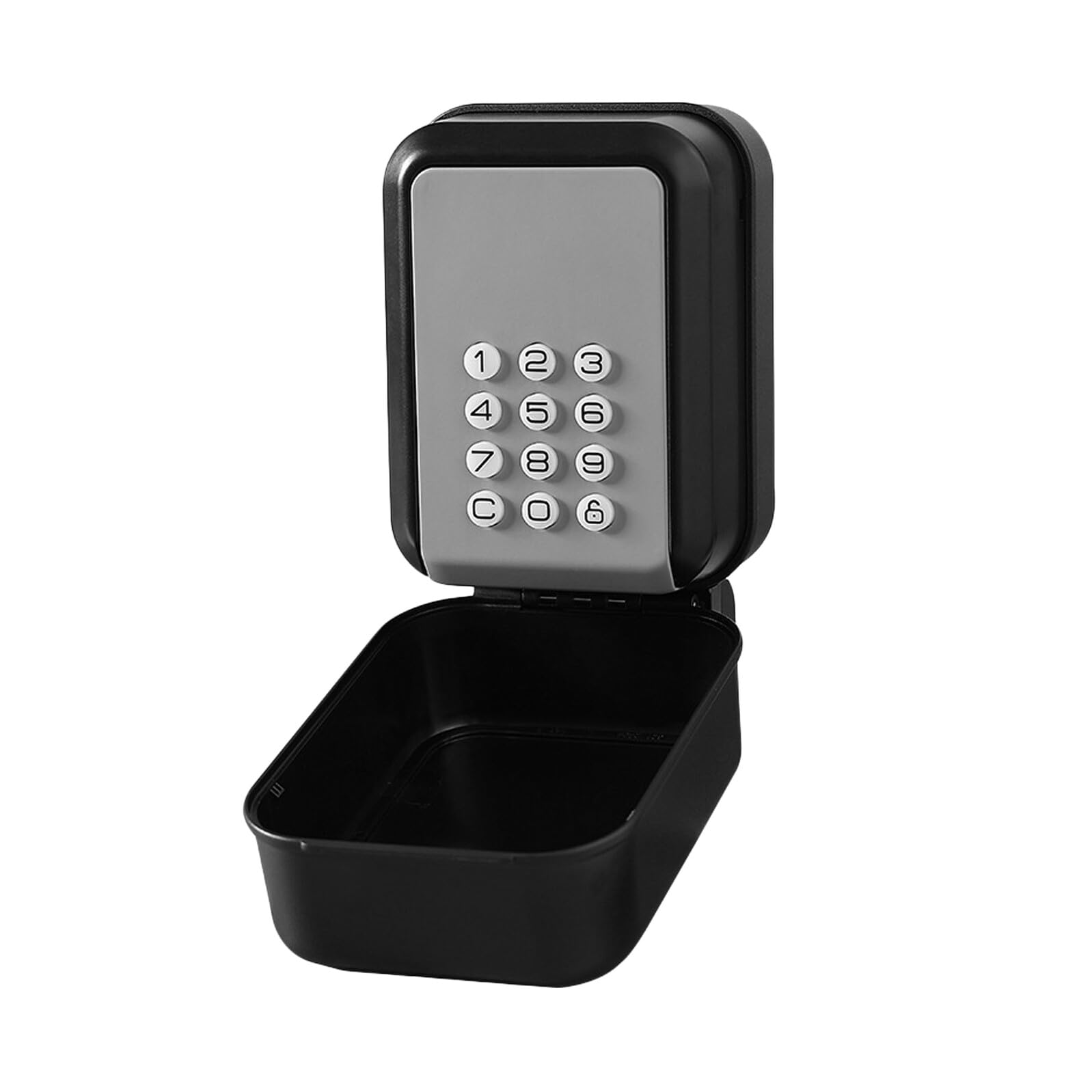 Caja de llaves digital resistente a la intemperie, cerradura de código al aire libre, caja fuerte de metal para llaves en casa, oficina, Ga, soporte para llaves de contraseña de pelusa para montar en