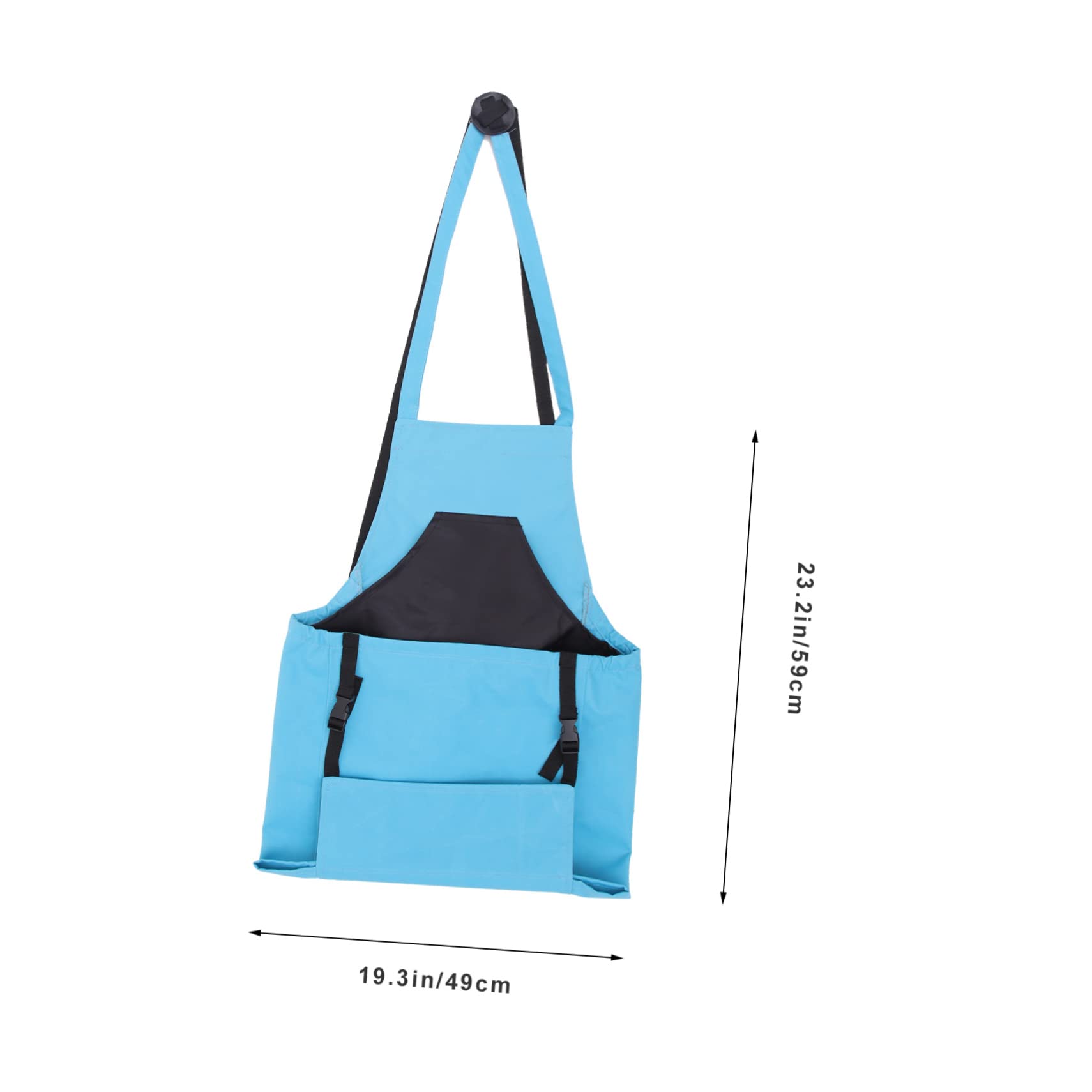 BESPORTBLE Fruit Picking Apron Bag Large Apron for Garden Vegetable Harvesting Cotton Canvas Storage Pockets