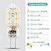 Amazing power G4 LED Bulb, 12V Bi Pin Base Bulb, NOT Dimmable G4 20W Light Bulb Equivalent, Warm White 3000K, 5-Pack