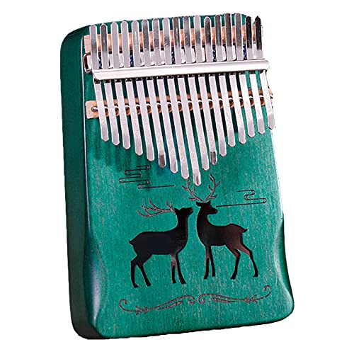 Kalimba 17-Thumb Piano, motif de cerf mignon Pocket Pocket thumb Doigt Piano MAHOGANY CORPS, PERCUSSION DU POINT… - Les Beatles, Paul McCartney, John Lennon, RIngo Starr, George Harrison Kalimba 17-Thumb Piano, motif de cerf mignon Pocket Pocket thumb Doigt Piano MAHOGANY CORPS, PERCUSSION DU POINT… – Image 8