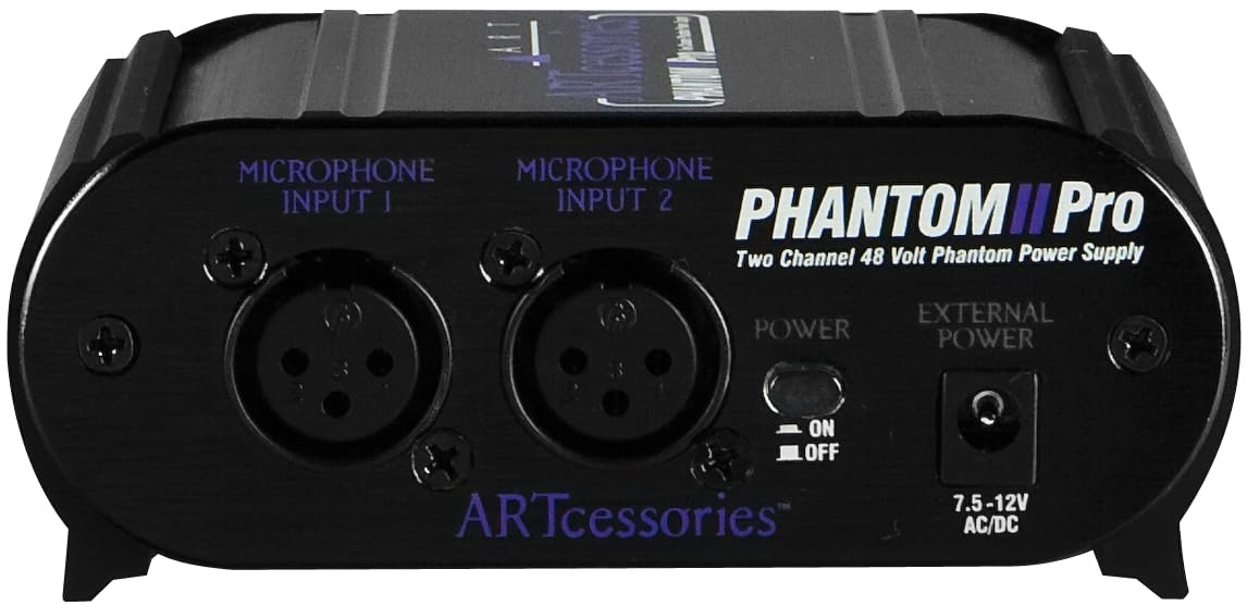 ART PHANTOM II Pro ファントム電源 Amazon.co.jp: Art Pro Audio Phantom II Pro - デュアルCh.ファントム