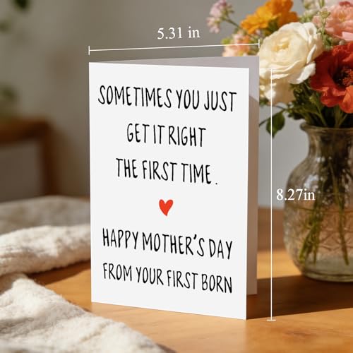 50% Off Funny Mother's Day Cards - 2 Styles Available