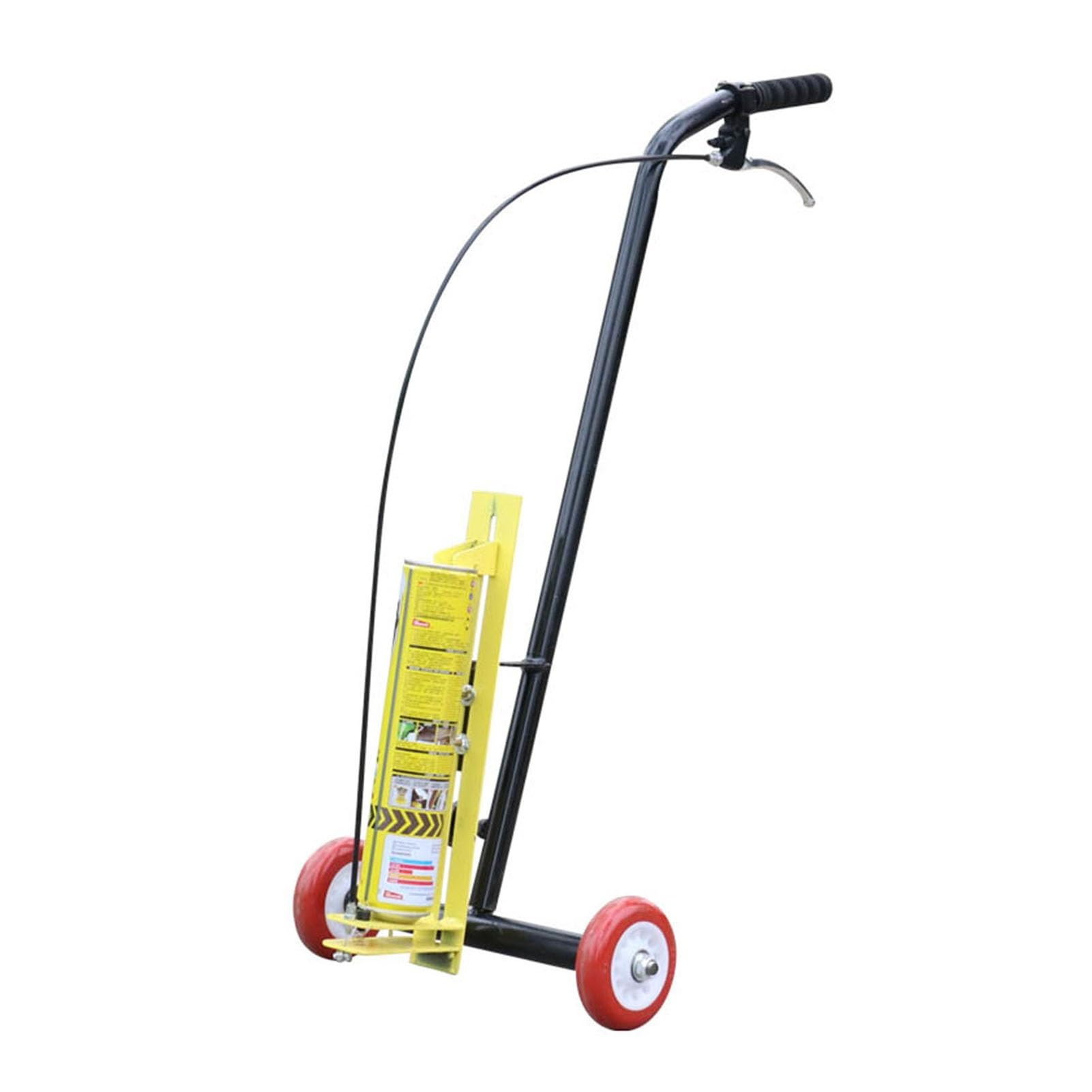 asdchZen Wheel Transfer Line Marking Machine,Road Marking Machine,Sports Pitches Court Marking,Suitable For School Playground Parking Lot Marking