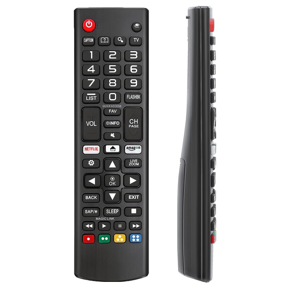 Universal for LG TV Remote, Replacement Remote Control for LG Smart TVs. with Netflix Quick Button. 1-Year Warranty.