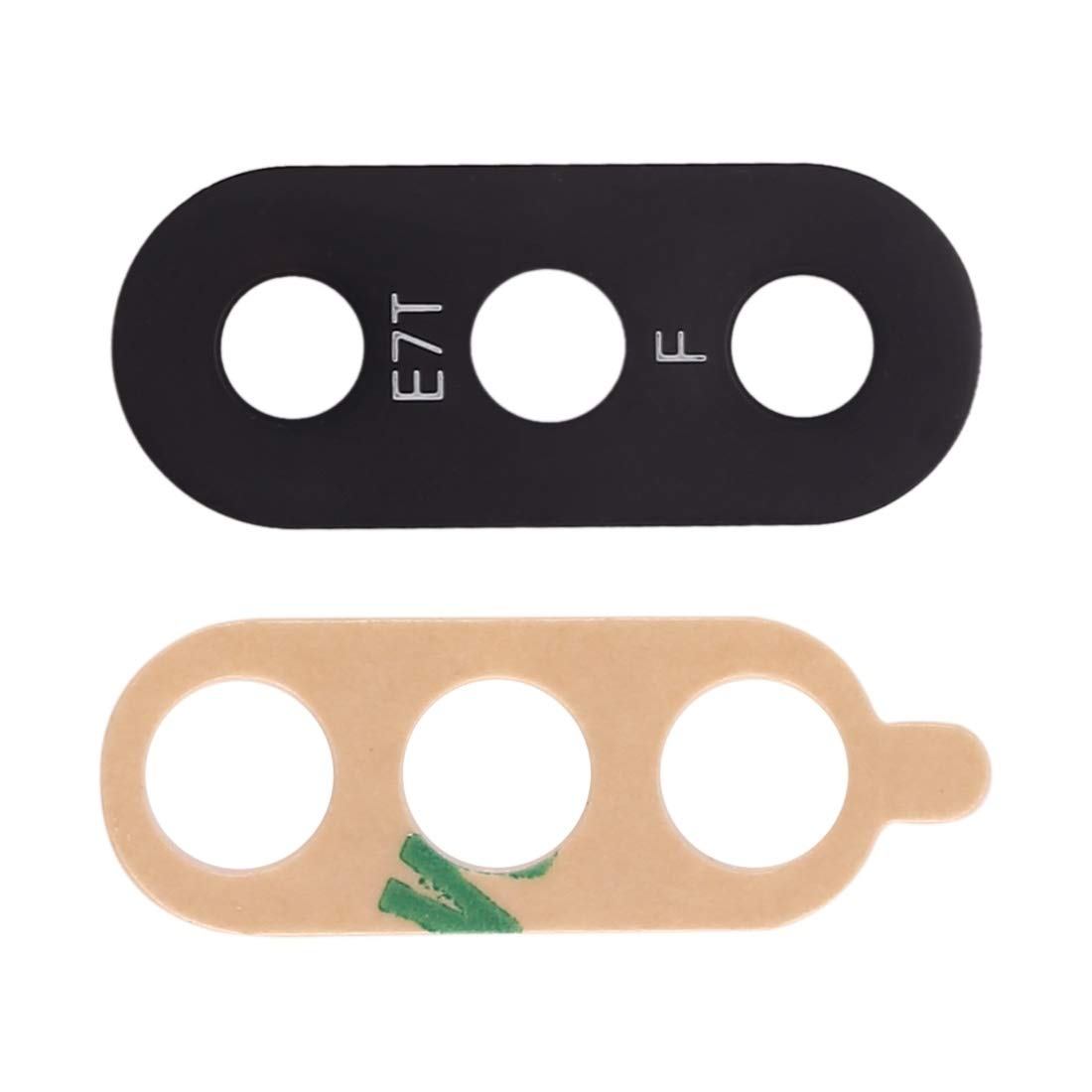 HONGYAN Cell Phone Accessories 10 PCS Back Camera Lens Cover & Adhesive for Xiaomi Redmi Note 6 Pro Repair