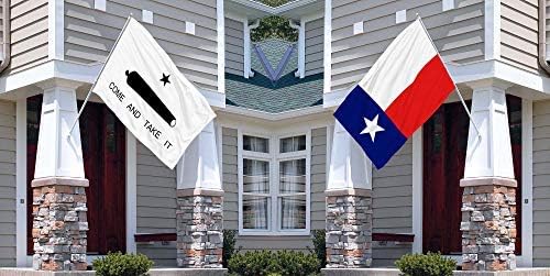 3-Piece Texas State Flags - 3x5 Feet 'Come and Take It' & 'Don't Tread On Me' - 100% Polyester, Vivid Color, UV Fade Resistant - Image 8