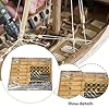 Ship Model Hull Planking Clamps Crafting Tools DIY Ship Building Supplies Accessories Easy Tightening Self Assembly Kit, 34mm #2