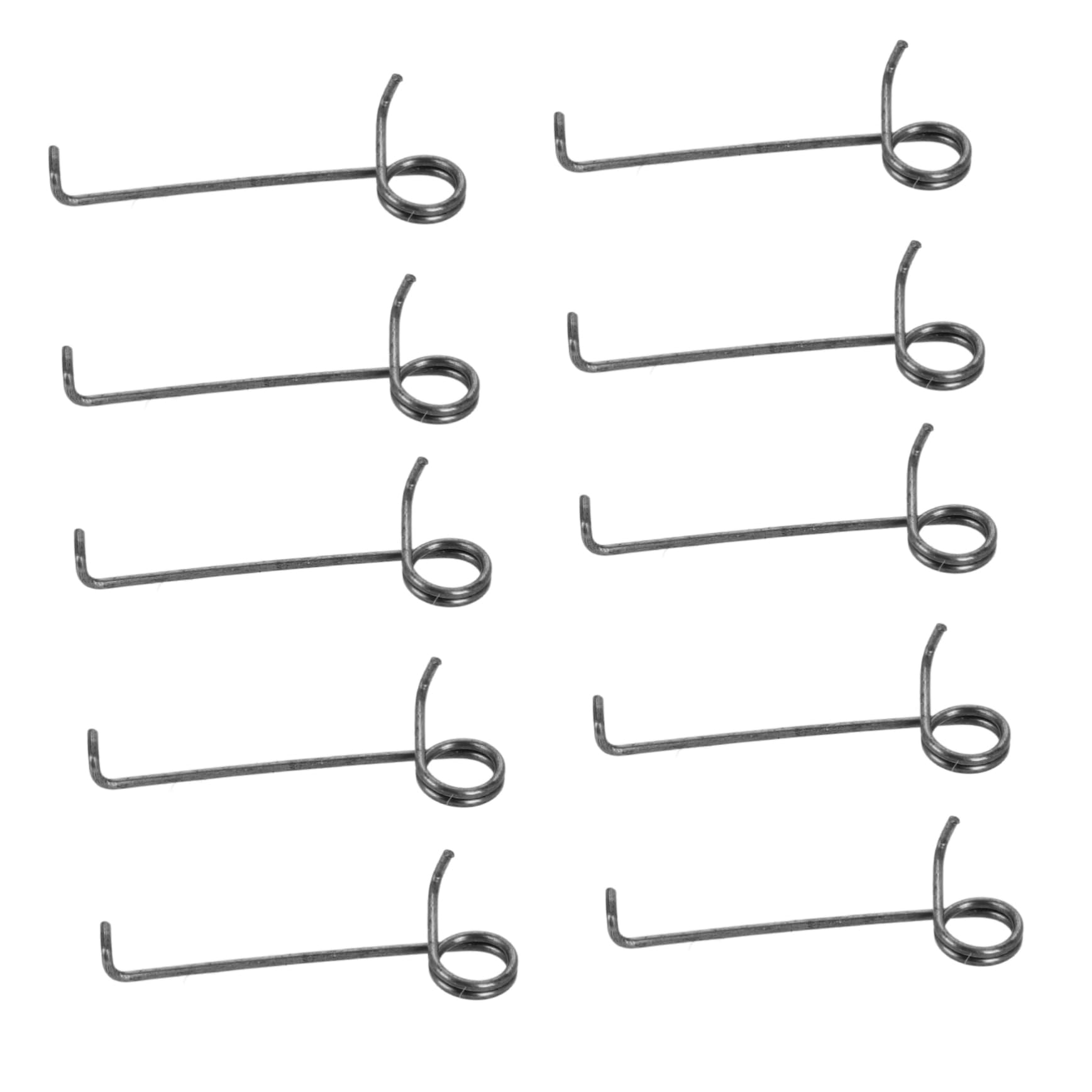 BESTonZON 10pcs Stainless Steel Torsion Spring Replacement for Cassette Tape Recorder Trigger Button Easy Installation Elasticity for Smooth Operation