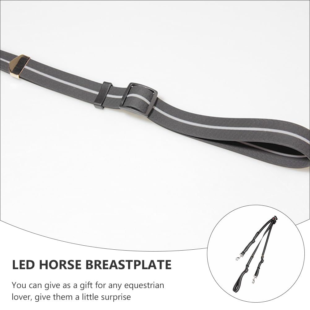 LUSSO Breastplate (Black, Cob)