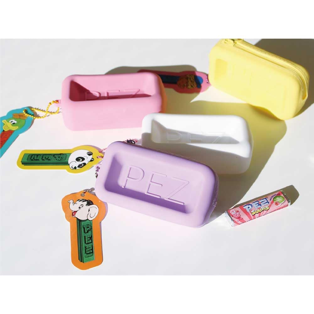 Amazon.co.jp: ティーズファクトリー PEZ シリコンポーチ ピンク PZ