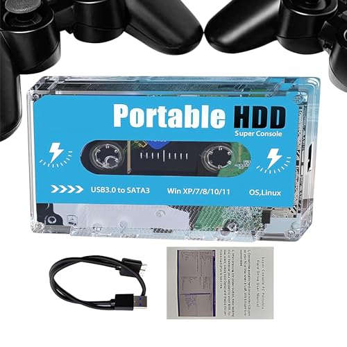 Consola Super Pocket | Consola de Video Retro Plug and Play con 70 emuladores clásicos y más de 60000 - Salida 4K para televisores y monitores