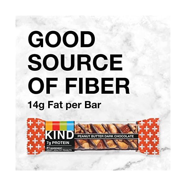 KIND-Bars-Peanut-Butter-Dark-Chocolate-Gluten-Free14-Ounce12-Count KIND Bars, Peanut Butter Dark Chocolate, Healthy Snacks, Gluten Free, 12 Count