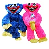 2Pcs Poppy Playtime Huggy Wuggy Plush Toy Scary Doll Monsters Horror Doll 15.7 in-Plush Toy Monster...