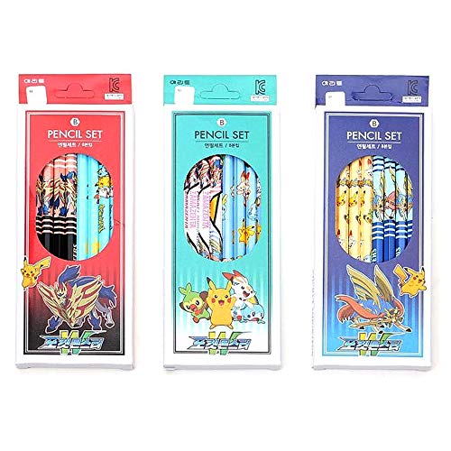 Set de Lápices de Madera Pikachu 8 en 1 miniatura 1