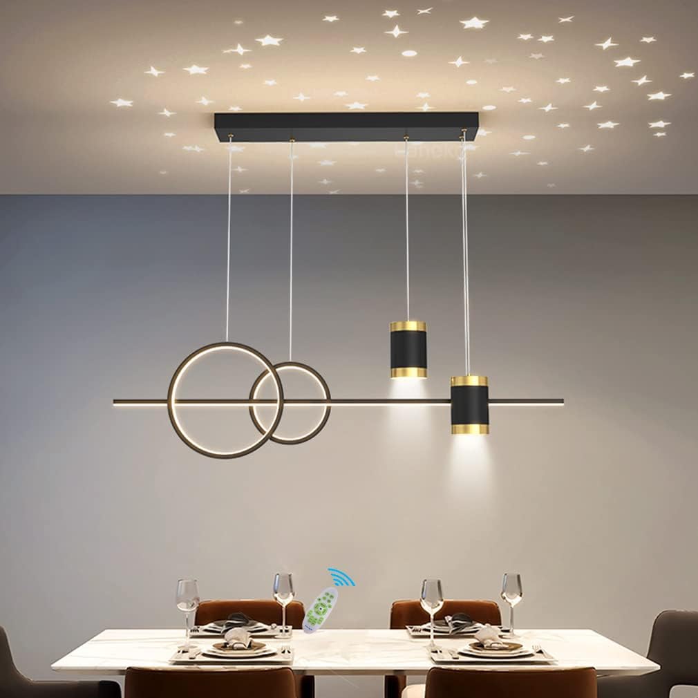 LED Pendant Light Height Adjustable Dining Room Dining Table Hanging