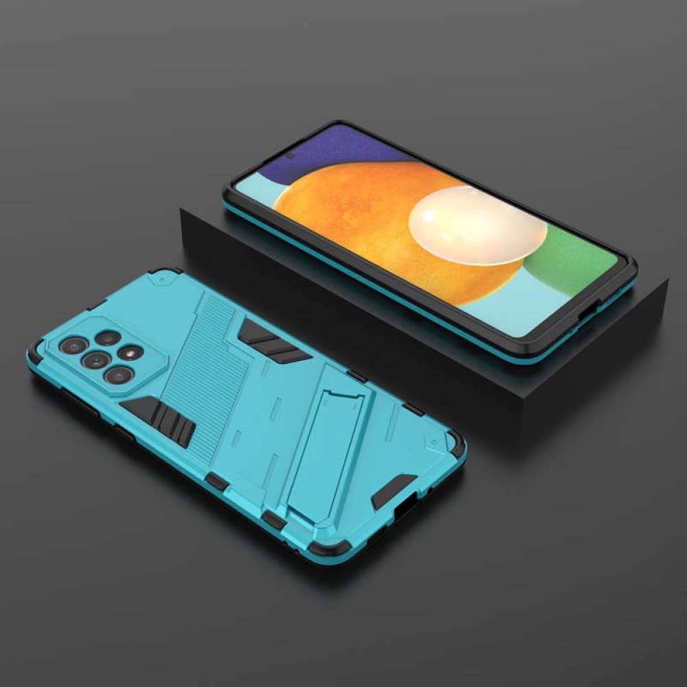 Coque de protection Samsung Galaxy A53 5G silicone bleu robuste - 5