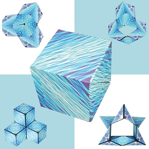 Estilo Shape Shifting Box Puzzle Cube | Shifting Shape Magic Cube Puzzle Toy, Multiple Structure Creativity Puzzle Cube for Kids and Adults, Size- 6.5 x 6.5 x 6.5 cm | Fun & Challenging Toy for Kids (B0DCW589HX) Amazon Price History, Amazon Price Tracker