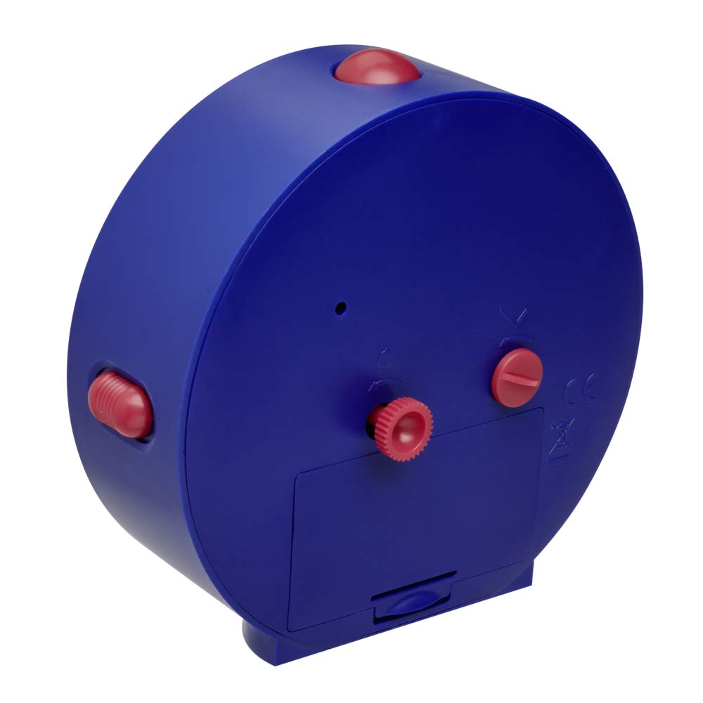 TFA Dostmann 60.1033 Réveil analogique pour enfant avec piles Bleu