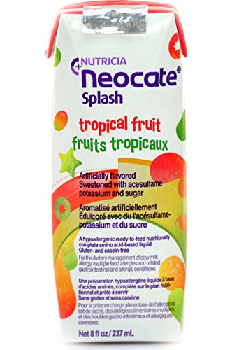 Neocate Splash, Tropical Fruit, 237 mL (Case of 27)