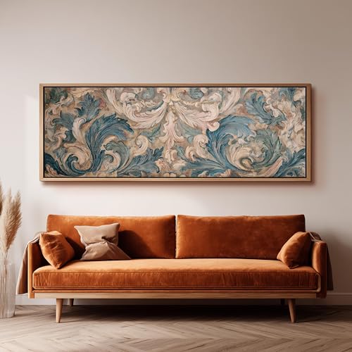 Impression d'art longue et étroite grand format tableau vintage - 4