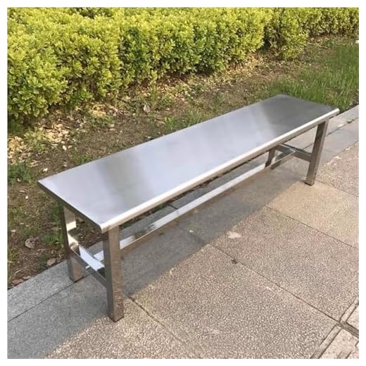 Durable Outdoor Stainless Steel Bench
