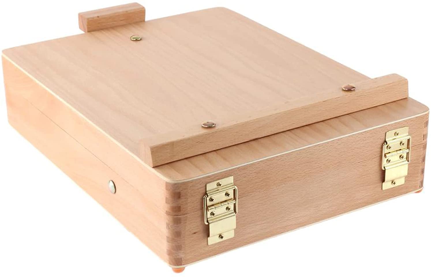 Sztaluga Stołowa En Box I Przenośna Sztaluga Artystyczna En Case Do Przechowywania Rysunków, Szkicowania, Dla Uczniów, Dorosłych I Dzieci, Wysokość Rysunku 31-35 Cm