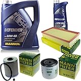5 Liter Original MANNOL Defender 10W-40 API SL/CF Motorenöl