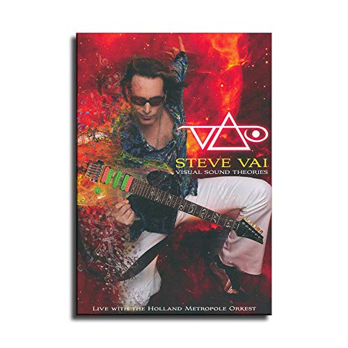 YuHui Steve Vai - Póster de lienzo y pared (impresión moderna de la decoración del dormitorio de la familia Cover
